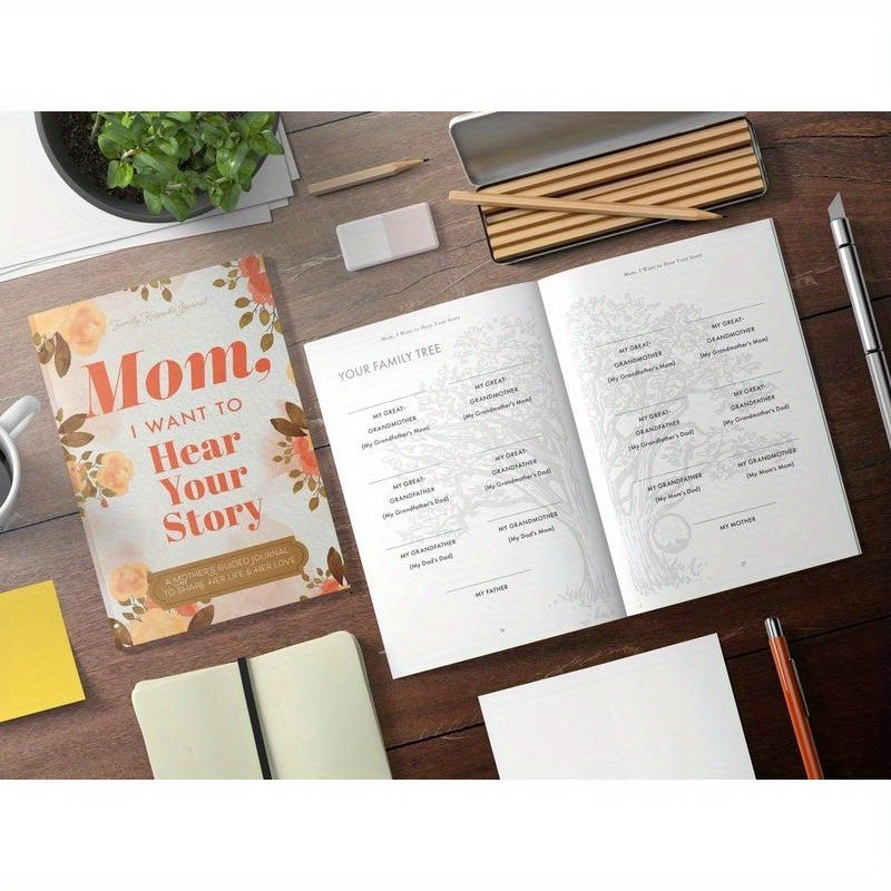 Mom, I Want to Hear Your Story: A Mother’s Guided Journal To Share Her Life & Her Love (Hear Your Story Books)