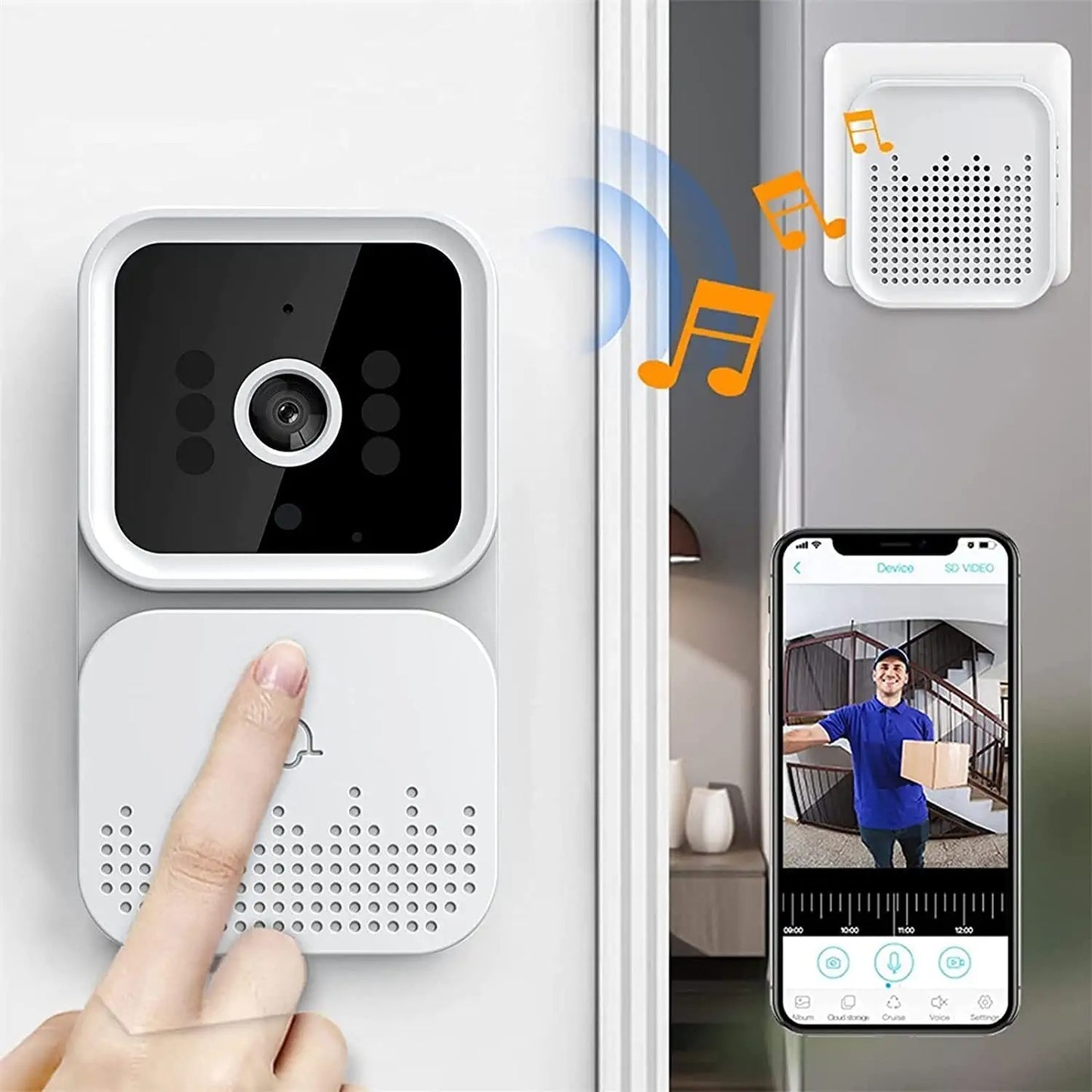 Wireless Wifi Video Doorbell Camera