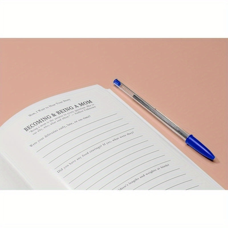 Mom, I Want to Hear Your Story: A Mother’s Guided Journal To Share Her Life & Her Love (Hear Your Story Books)