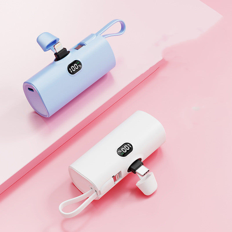 Wireless Digital Display Capsule Power Bank