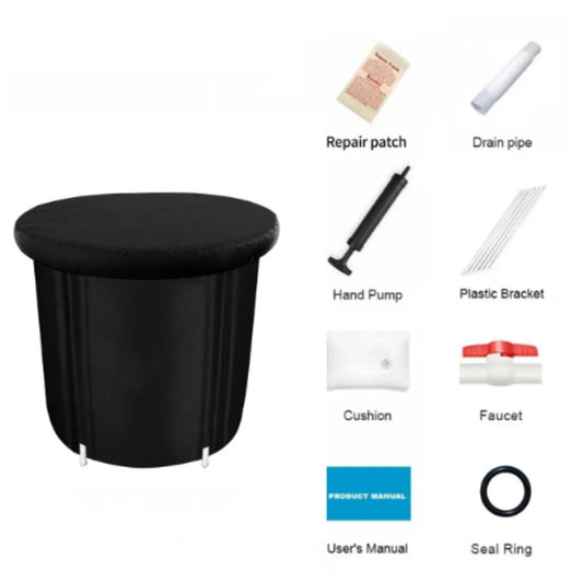 Portable Ice Baths Inflatable Air Ring PVC Bath Bath Household Bath Tub